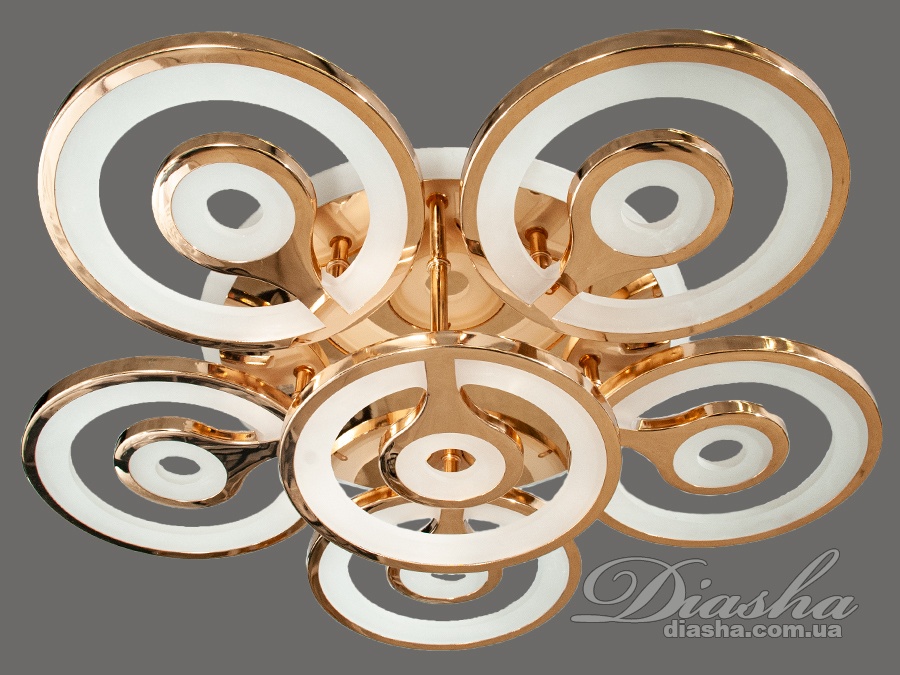 Стельова світлодіодна люстра з диммером 140W