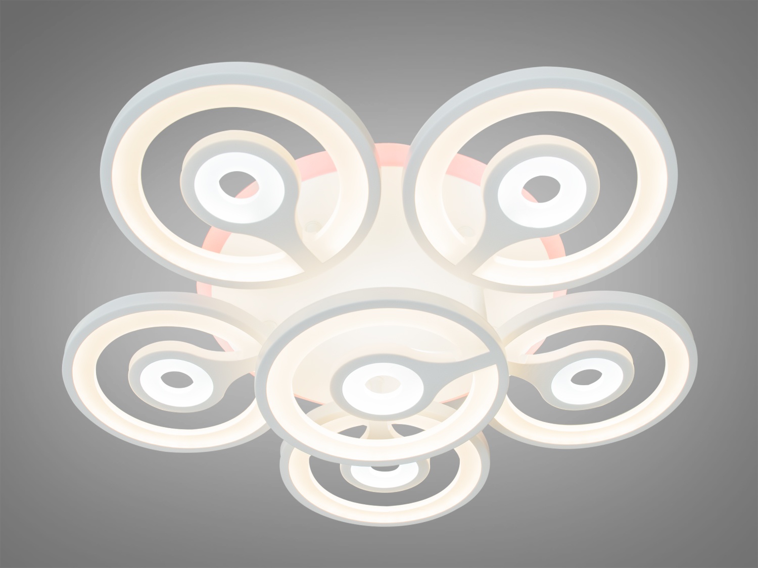  LED-люстра з диммером та LED підсвічуванням, 140W