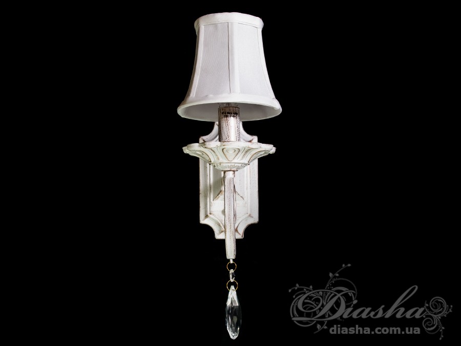 Бра з класичними скляними абажурами