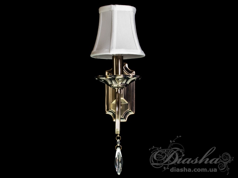 Бра з класичними скляними абажурами