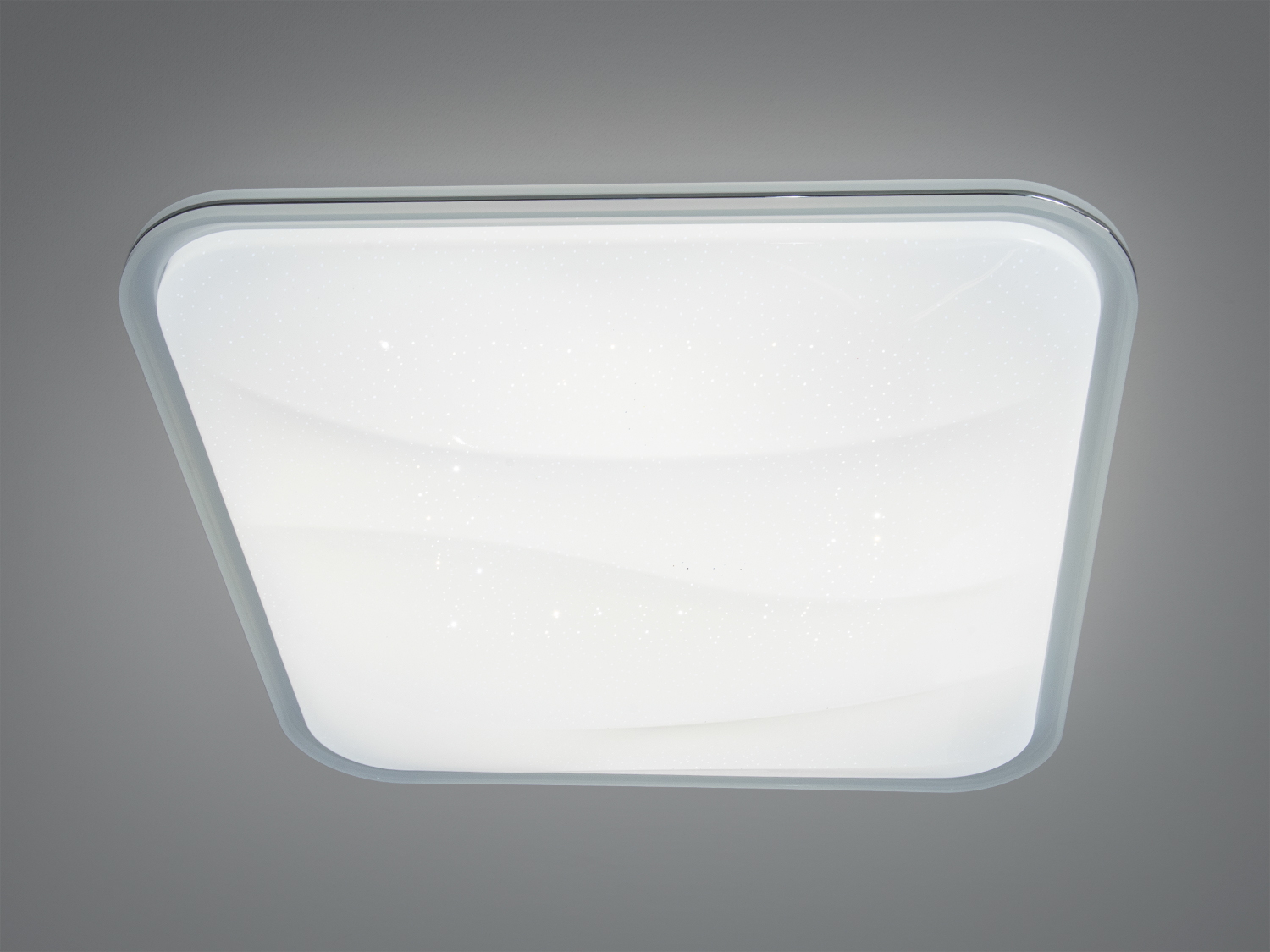 Стельовий світильник з LED підсвіткою, квадратний дизайн з плавними кутами, підходить для сучасних інтер′єрів.