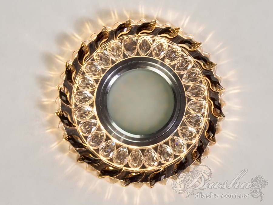 Світильник із вбудованим світлодіодним підсвічуванням