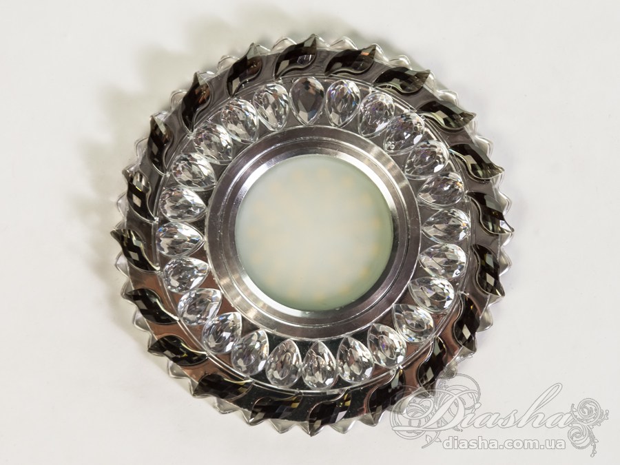 Світильник із вбудованим світлодіодним підсвічуванням