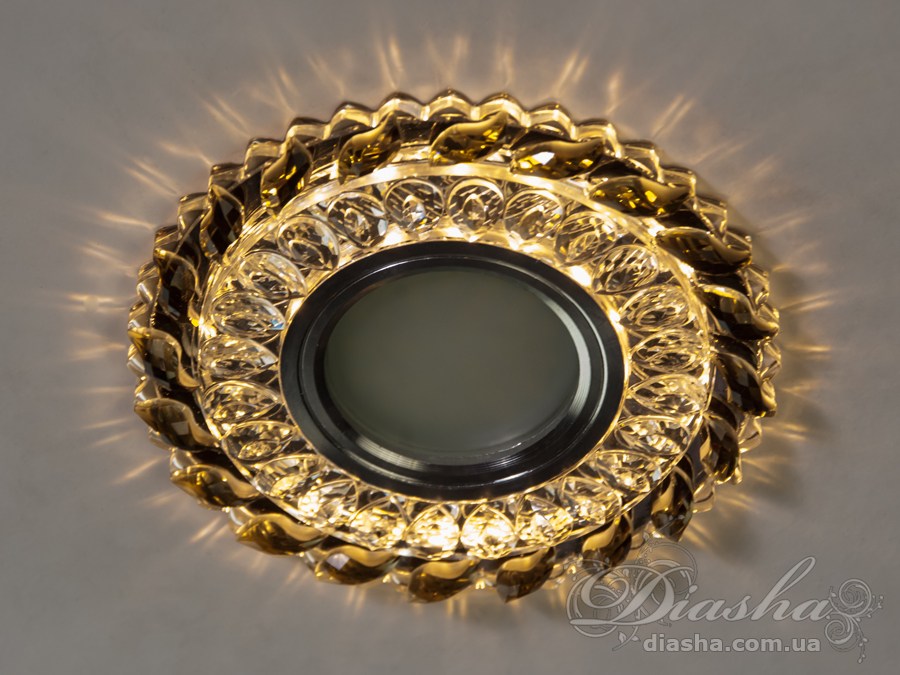 Світильник із вбудованим світлодіодним підсвічуванням