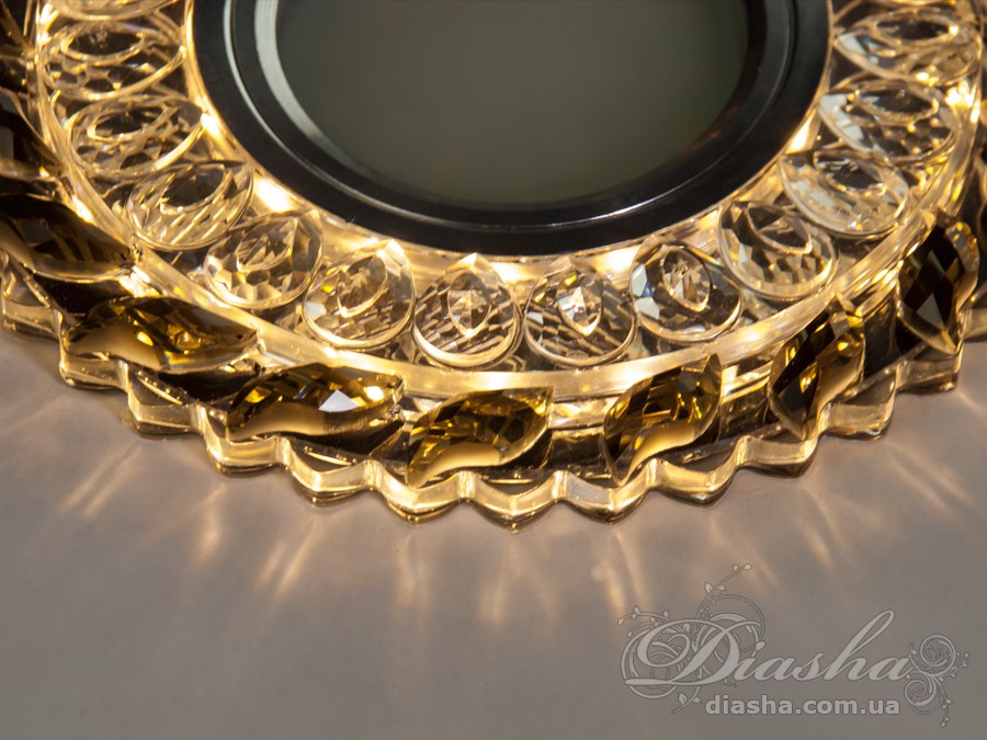 Світильник із вбудованим світлодіодним підсвічуванням