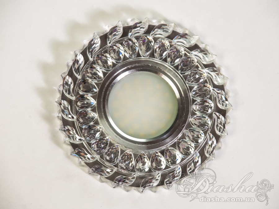 Світильник із вбудованим світлодіодним підсвічуванням