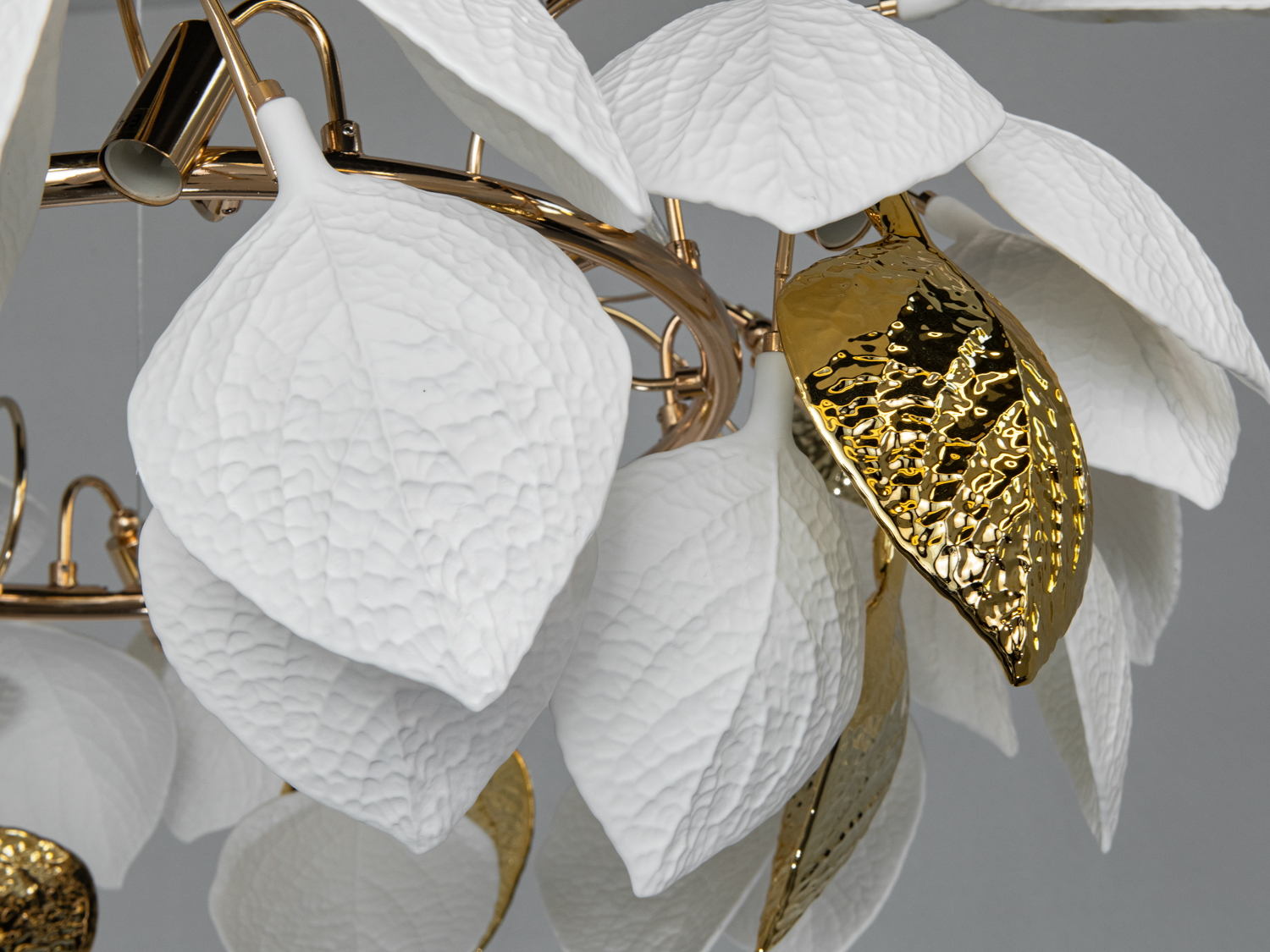 Підвісна люстра Diasha золото 8xE14 кераміка