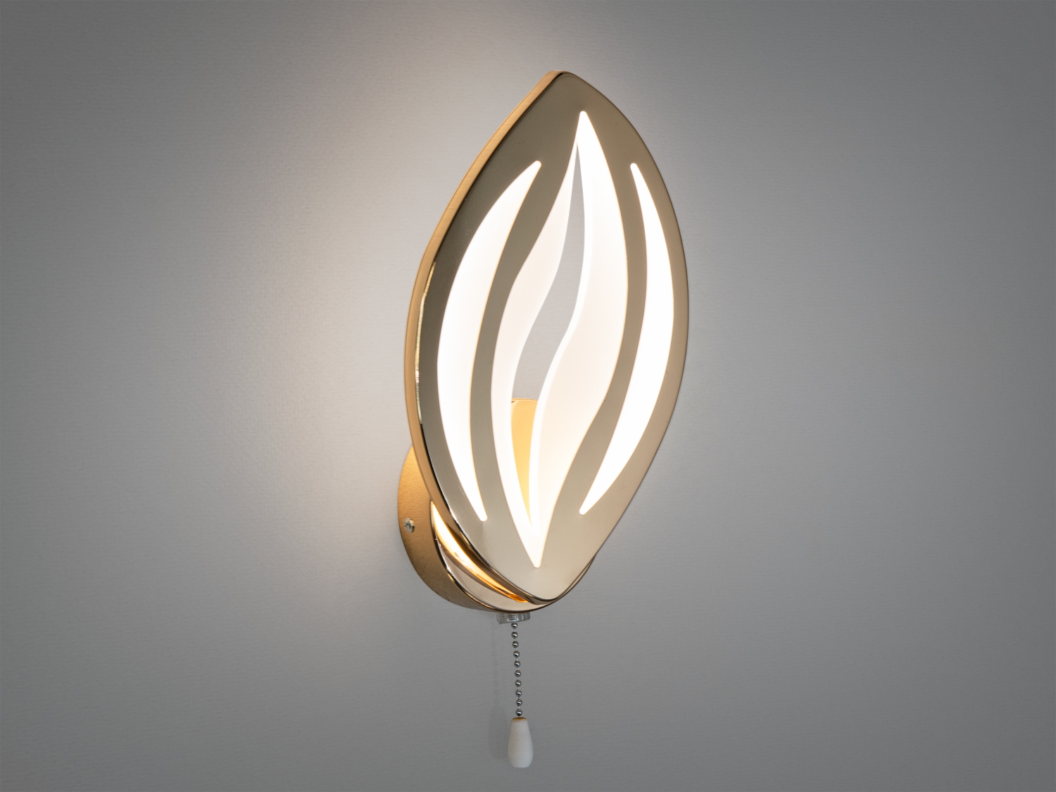 Світлодіодний бра Diasha 8092 золото 17Вт регульоване світло