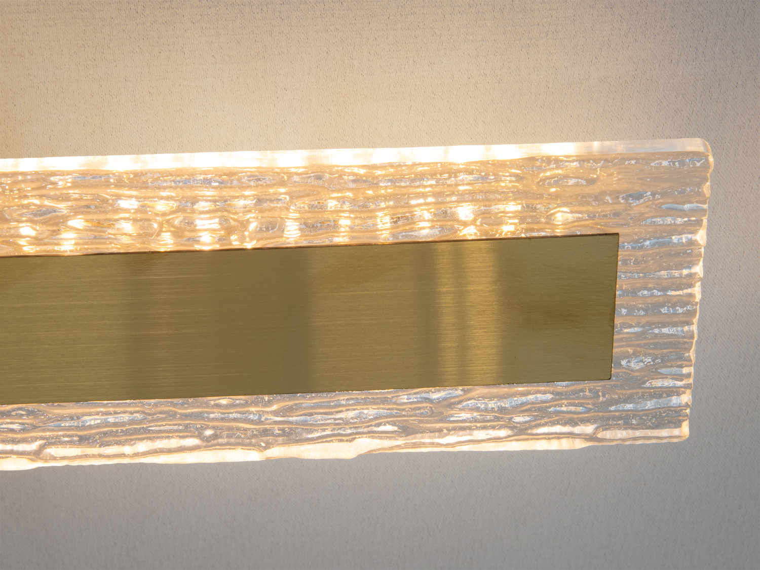 Настінний лінійний LED бра бронза 28 Вт