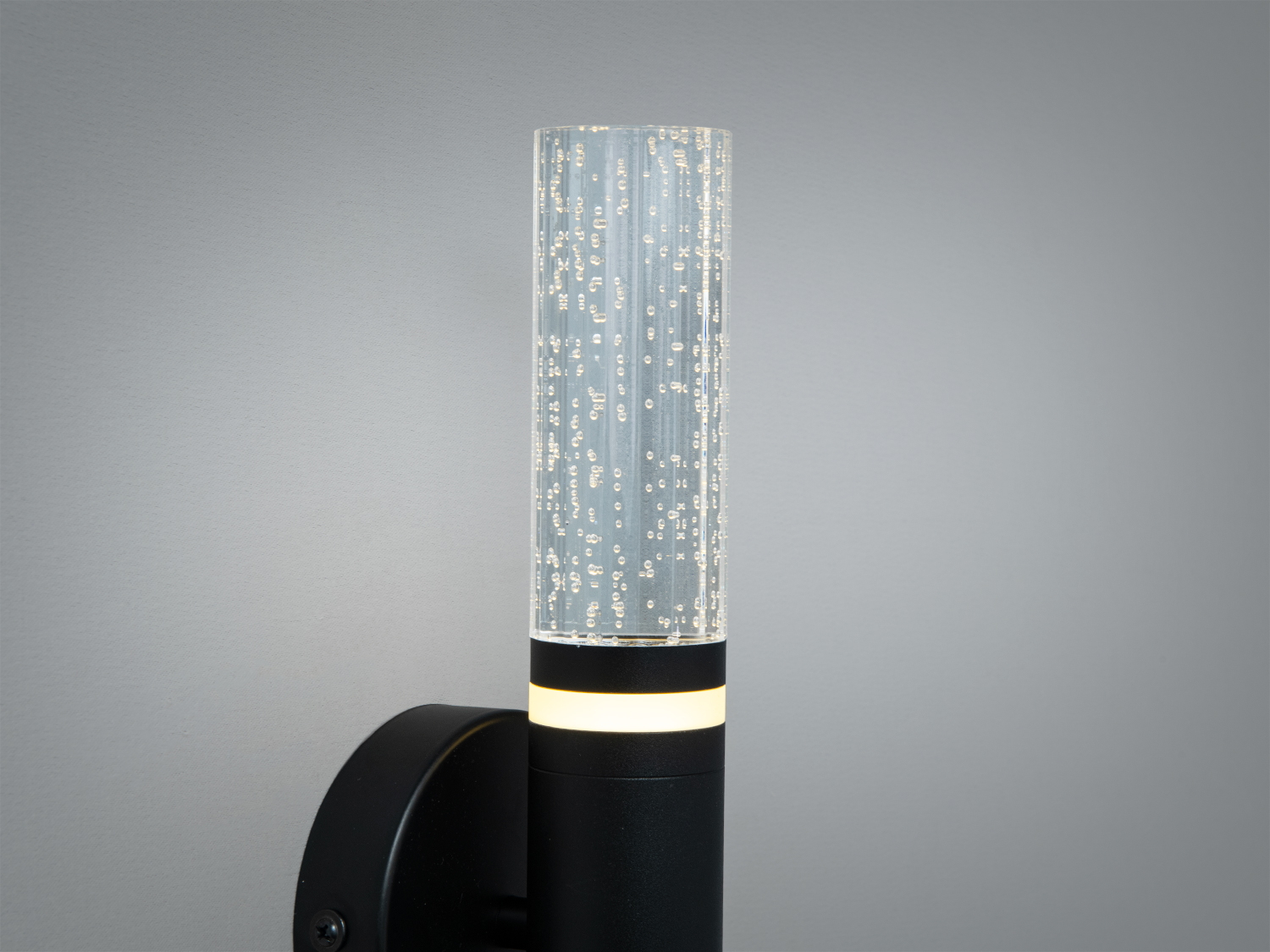 Настінний LED бра чорний 6 Вт акрилові трубки