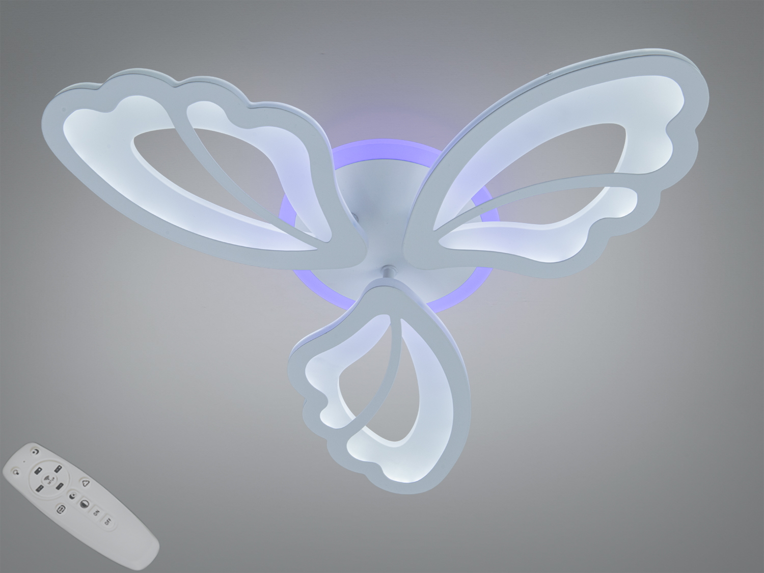 Підвісна LED люстра з пультом, димером, 90 Вт. Люстра, яка може трансформувати будь-яке приміщення, додаючи йому світла, вишуканості та сучасного шарму.