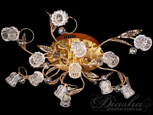 &nbsp;&nbsp;&nbsp;В новых сериях люстр Диаша новые камни. Теперь наши люстры комплектуются хрусталем 