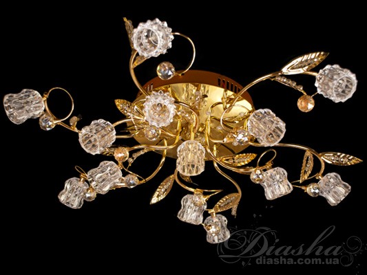 &nbsp;&nbsp;&nbsp;В новых сериях люстр Диаша новые камни. Теперь наши люстры комплектуются хрусталем 
