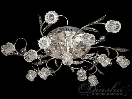 &nbsp;&nbsp;&nbsp;В новых сериях люстр Диаша новые камни. Теперь наши люстры комплектуются хрусталем 