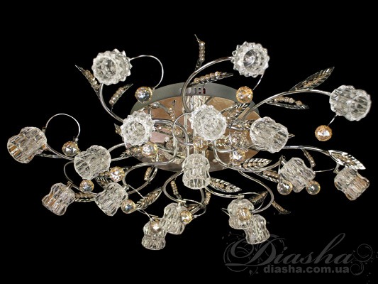 &nbsp;&nbsp;&nbsp;В новых сериях люстр Диаша новые камни. Теперь наши люстры комплектуются хрусталем 