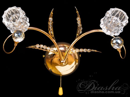&nbsp;&nbsp;&nbsp;В новых сериях люстр и бра Диаша новые камни. Теперь наши светильники комплектуются хрусталем 