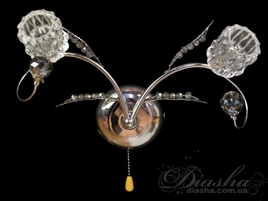 &nbsp;&nbsp;&nbsp;В новых сериях люстр и бра Диаша новые камни. Теперь наши светильники комплектуются хрусталем 