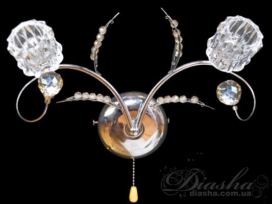 &nbsp;&nbsp;&nbsp;В новых сериях люстр и бра Диаша новые камни. Теперь наши светильники комплектуются хрусталем 