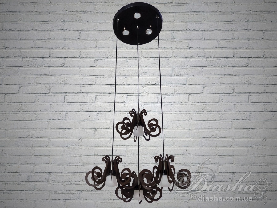 Светодиодная люстра в стиле 