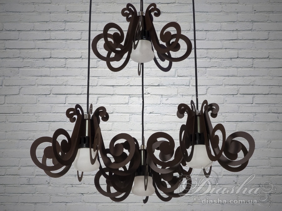 Светодиодная люстра в стиле 