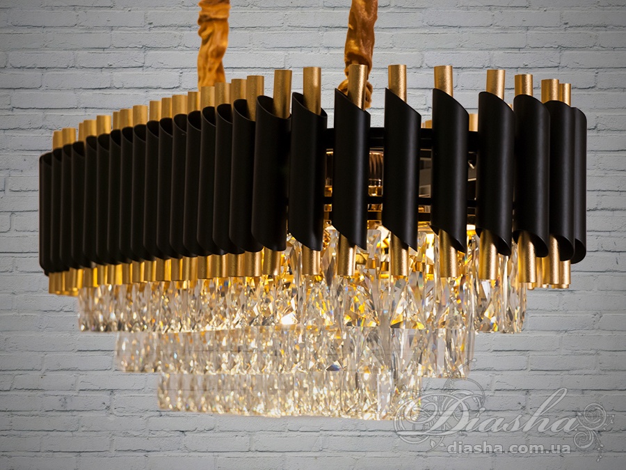 Современная хрустальная люстра