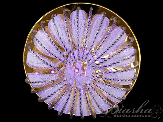 Стельова люстра з ПДУ, радіо і MP3 плеєром