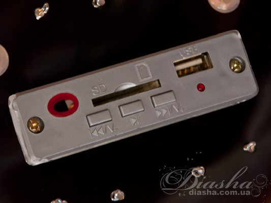 
Світлодіодна кришталева стельова люстра