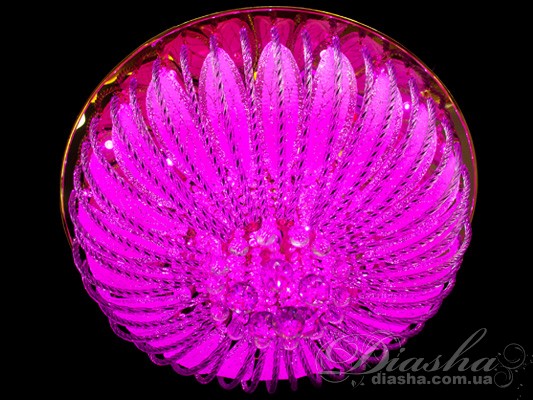 Світлодіодна кришталева стельова люстра