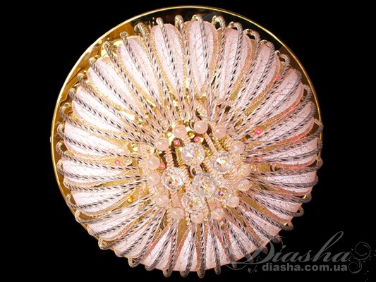 Світлодіодна кришталева стельова люстра