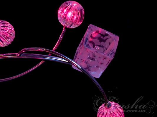 Галогеновая люстра со светодиодной подсветкой