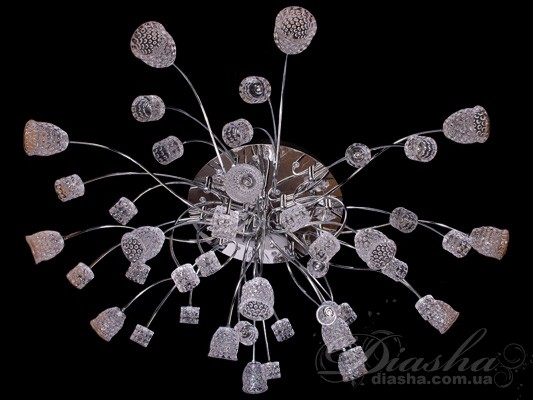 
Галогенова люстра зі світлодіодною підсвіткою 