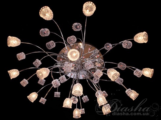 
Галогенова люстра зі світлодіодною підсвіткою 