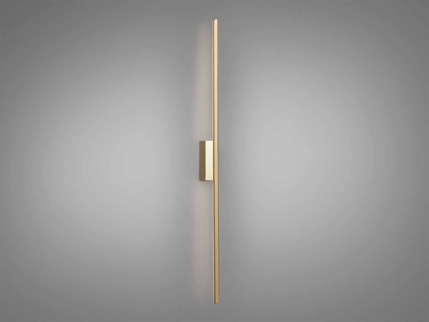 Трубка кріпиться до стіни за допомогою циліндричної основи, яка майже непомітно ховається в інтерєрі, залишаючи головним героєм саме джерело світла.