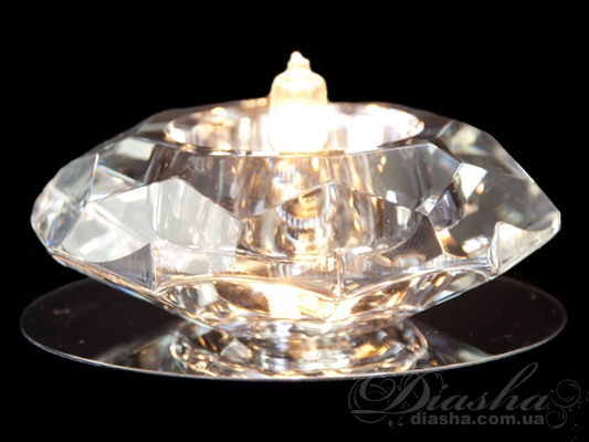 Кришталевий точковий світильник