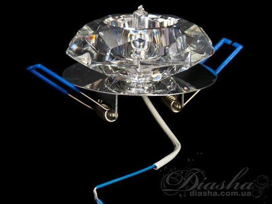 Кришталевий точковий світильник