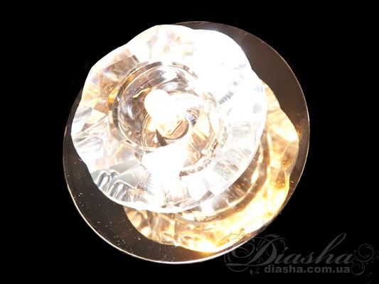 Кришталевий точковий світильник