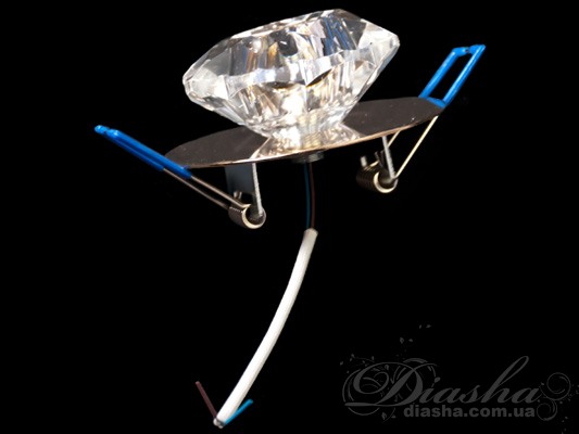 Кришталевий точковий світильник