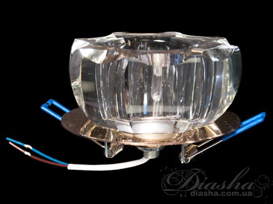 Хрустальный точечный светильник