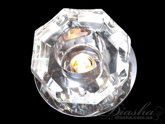 Хрустальный точечный светильник