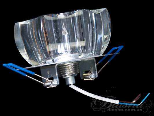 Хрустальный точечный светильник