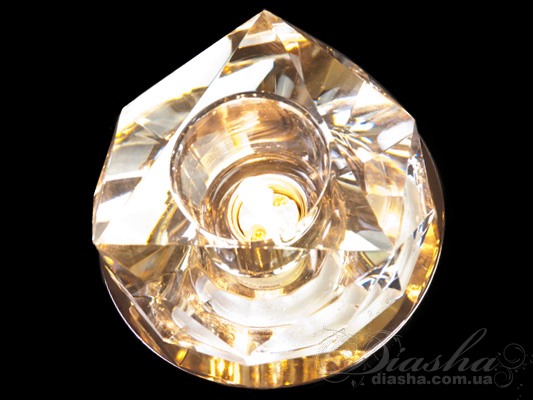 Хрустальный точечный светильник