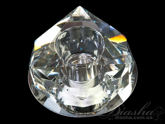 Хрустальный точечный светильник