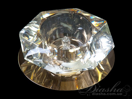 Хрустальный точечный светильник
