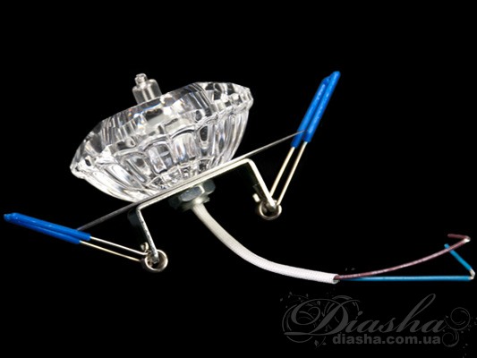 Кришталевий точковий світильник