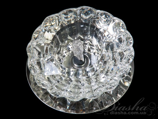 Кришталевий точковий світильник