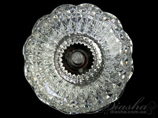 Кришталевий точковий світильник