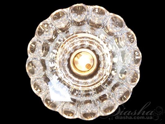 Хрустальный точечный светильник
