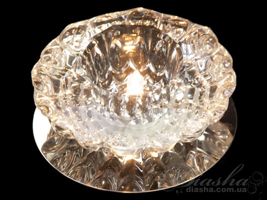Хрустальный точечный светильник