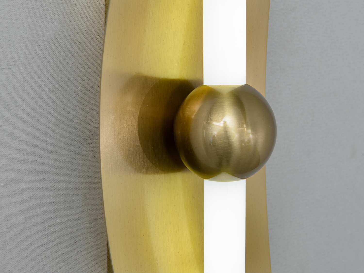 Настінний LED світильник мінімалізм бронза 9 Вт