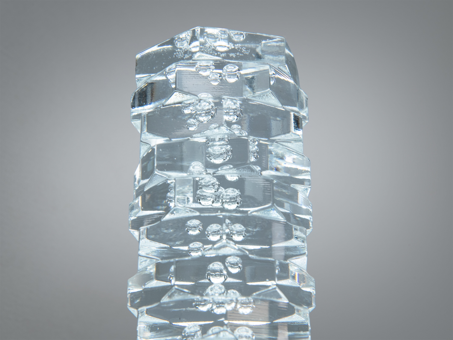 Настінний LED бра чорний хром скло 5 Вт